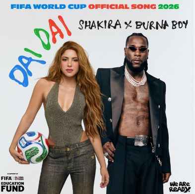 Shakira & Burna Boy - Dai Dai • FIFA World Cup 2026